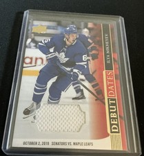 2020-21 Upper Deck - Debut Dates Ilya Mikheyev #DD-11 Jersey (MEM)