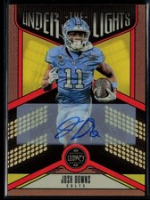 2023 Panini Legacy Under the Lights Autograph Bronze #UL-JDO Josh Downs 010/100