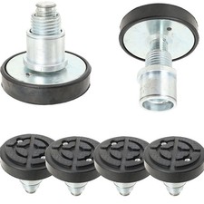 4 piatti girevoli braccio portante per piattaforma elevatrice girevole attacco Ø50 mm universale DE