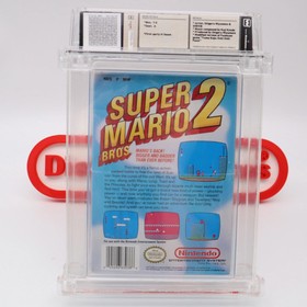 NES Nintendo SUPER MARIO BROS. 2 BROTHERS II - WATA GRADED 7.5 A! NEW & Sealed!
