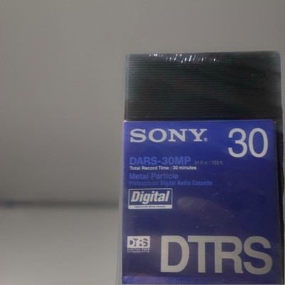 Sony DARS-30MP DTRS (Digital Tape Recording System) Digital Audio Kassette, Neu