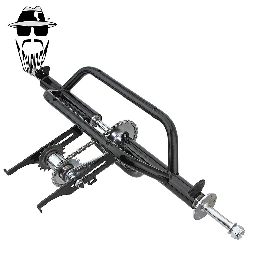 ORIGINAL LOWRIDER 20-26" Trike Conversion Kit Gold &ndash; 5/8" Axle 24T Sprocket.