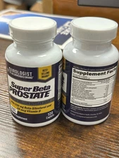 Super Beta Prostate Advanced Male Beta-Sitosterol 2x120 Caplets EXP:2027 2X FREE