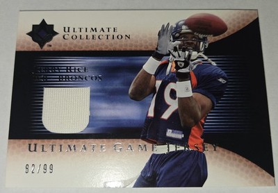 2005 Ultimate Collection - Ultimate Game Jerseys Jerry Rice (BRONCOS) #GJ-JR /99