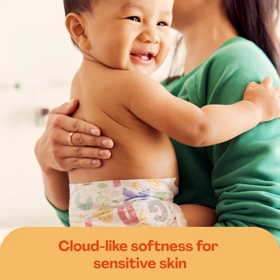 Pañales para bebé Hello Bello Premium niño talla 4 58 unidades 22-37 libras abejas ocupadas colmenas Foto 3 de 4