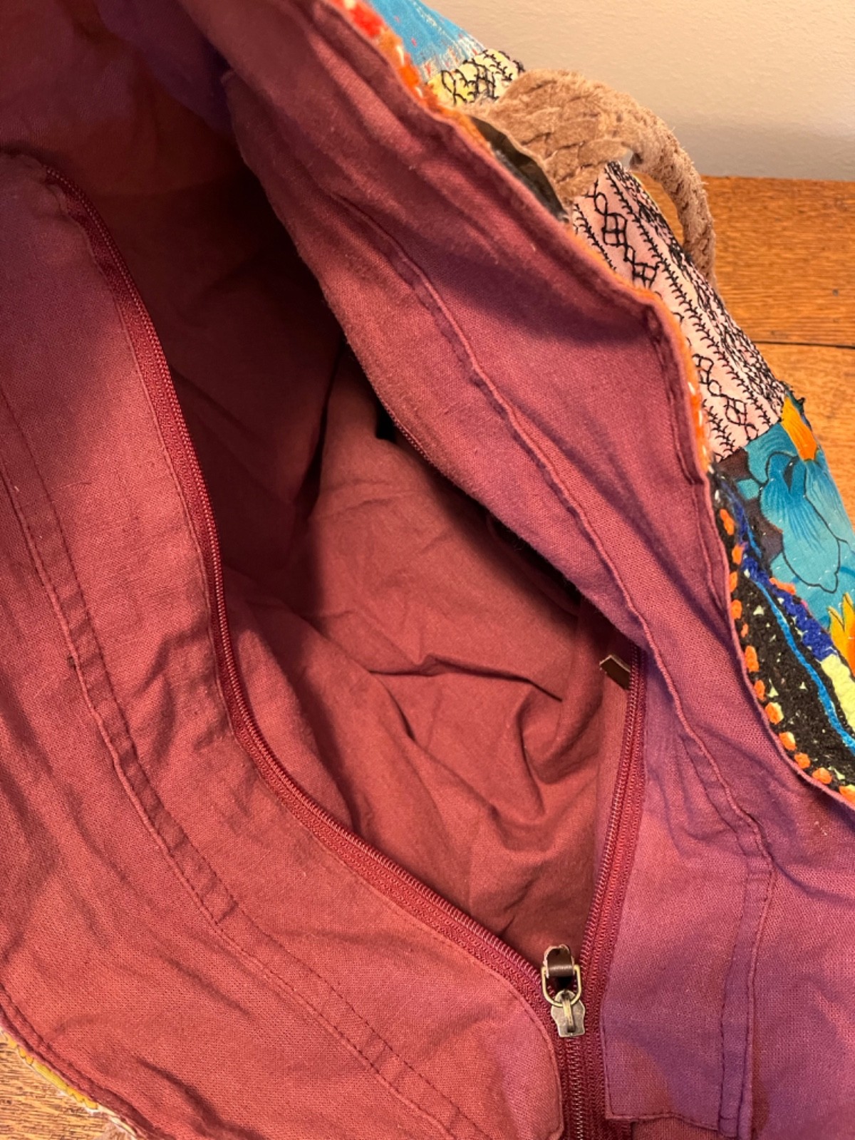 Funky Patchwork Boho Purse Tote Different Design … - image 9