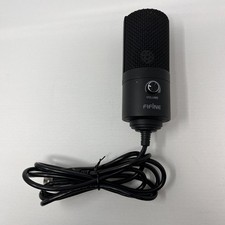 FIFINE K669B USB Condenser Microphone TESTED Volume Control DOESN  T Come w/stand