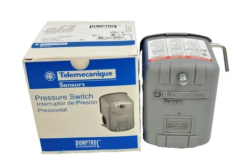 Pumptrol Telemecanique Sensors 9013FSG2J24M1 Air-Pump Pressure Switch 40-60PSI
