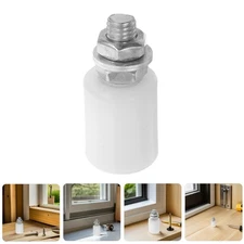 6 Pcs Replacement Guide Roller Assembly Nylon Pulley for Sliding Door