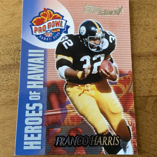 Franco Harris [Green] #143 2000 Topps Stars card