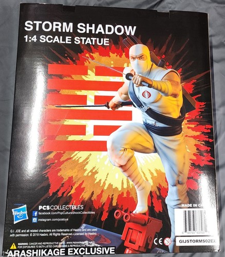 GI JOE 1:4 SCALE STORM SHADOW STATUE PCS COLLECTIBLES COBRA#138 Of 250 - Picture 2 of 7