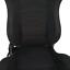 thumbnail 6  - Black Suede Leather Racing Seat Doublr Red Stitch Reclinable Cloth