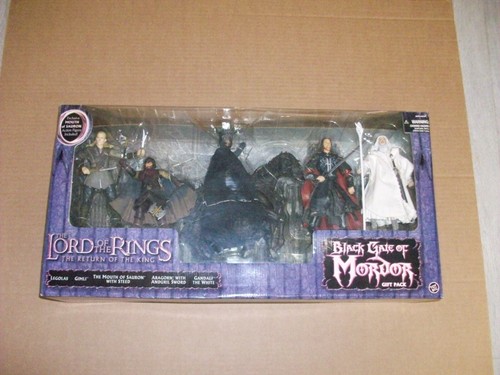 THE LORD OF THE RINGS RETURN OF THE KING, BLACK GATE OF MORDOR GIFT PACK TOY BIZ - Picture 9 of 13