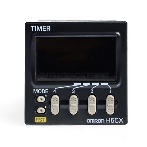 New In Box & Genuine OMRON H5CX-L8-N 100-240VAC Digital Timer~