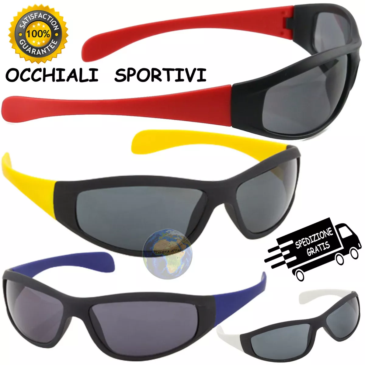 Occhiali da clearance vista avvolgenti uomo