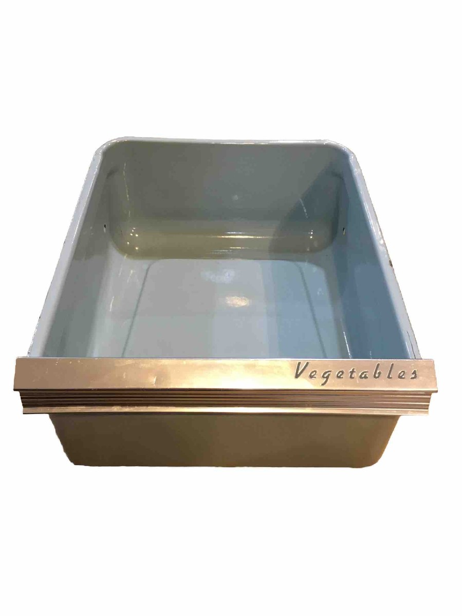 VTG 1950s GE General Electric Lazy Susan Fridge Vegetables Drawer