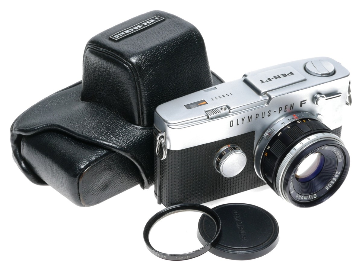 Olympus Pen FT Half Frame Film Camera F.Zuiko Auto-S 1:1.8