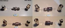 1 x FME Male or Female To SMA Male or Female COAX RF Connector Adapter USA