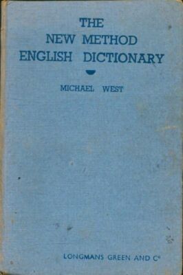 The new method english dictionary - Michael West - V510376