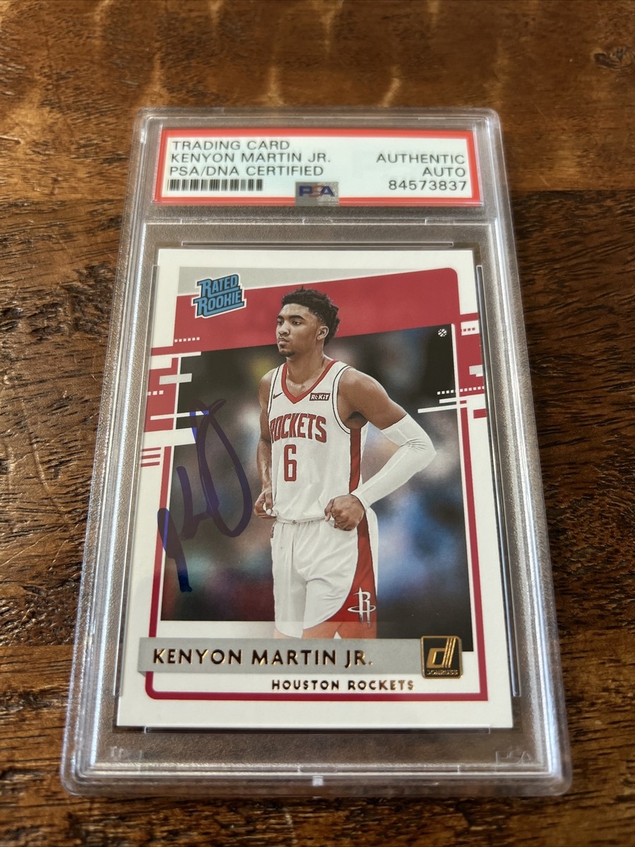 ファングッズ UD Authentics Kenyon Martin auto piece UD Authentics Kenyon Martin auto piece