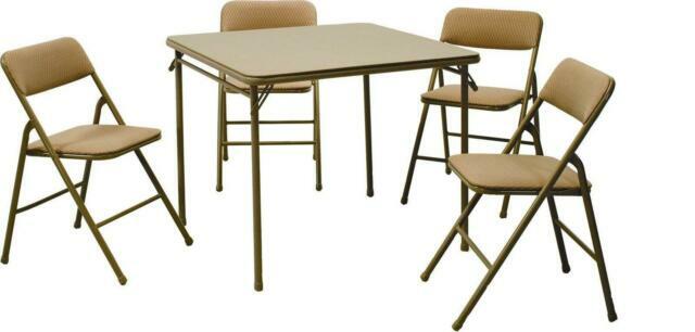 cosco folding table and chairs