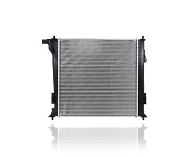 Radiator Assembly For Hyundai Santa Fe & Kia Sorento - Aluminum Core, Plastic Tank, 2010-2018 Models