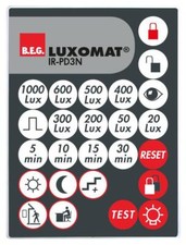 B.E.G 92105 - Télécommande Pour Luxomat Montage au Plafond Détecteur