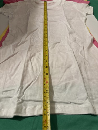 Kids Large T Shirts Lot 3-pc Brand New Individual Packaging Pink/yellow/white - Picture 5 of 24