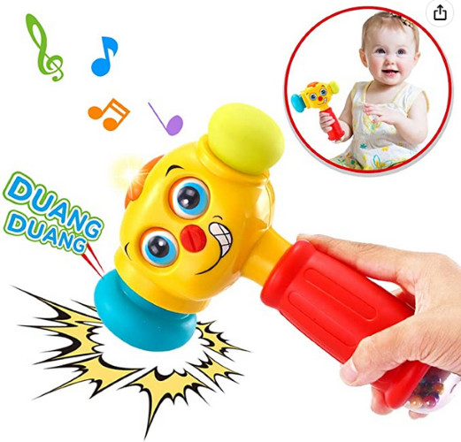 Boy Toys Light& Musical Baby Hammer Toy For 12 To 18 Months 