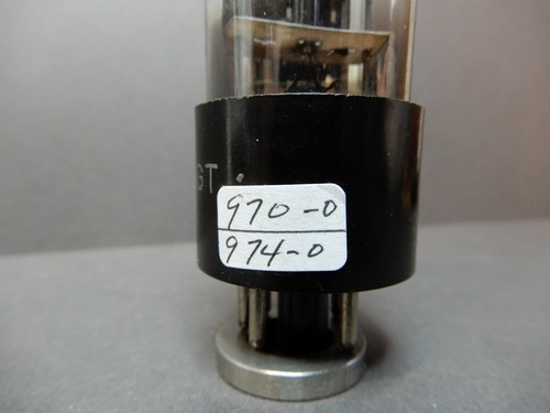 Tubo de vacío Amplitrex probado y garantizado National Union U S Navy CNU 6X5GT - Imagen 4 de 5