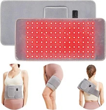 Infrared Red Light Therapy Wrap for Back Pain Relief Muscle Recovery Device