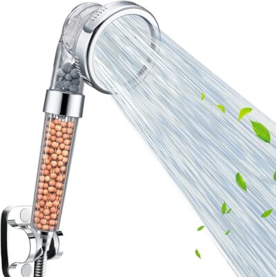 Filterstein Perle Ionische Mineralkugel Hochwasserdruck Brause Duschkopf