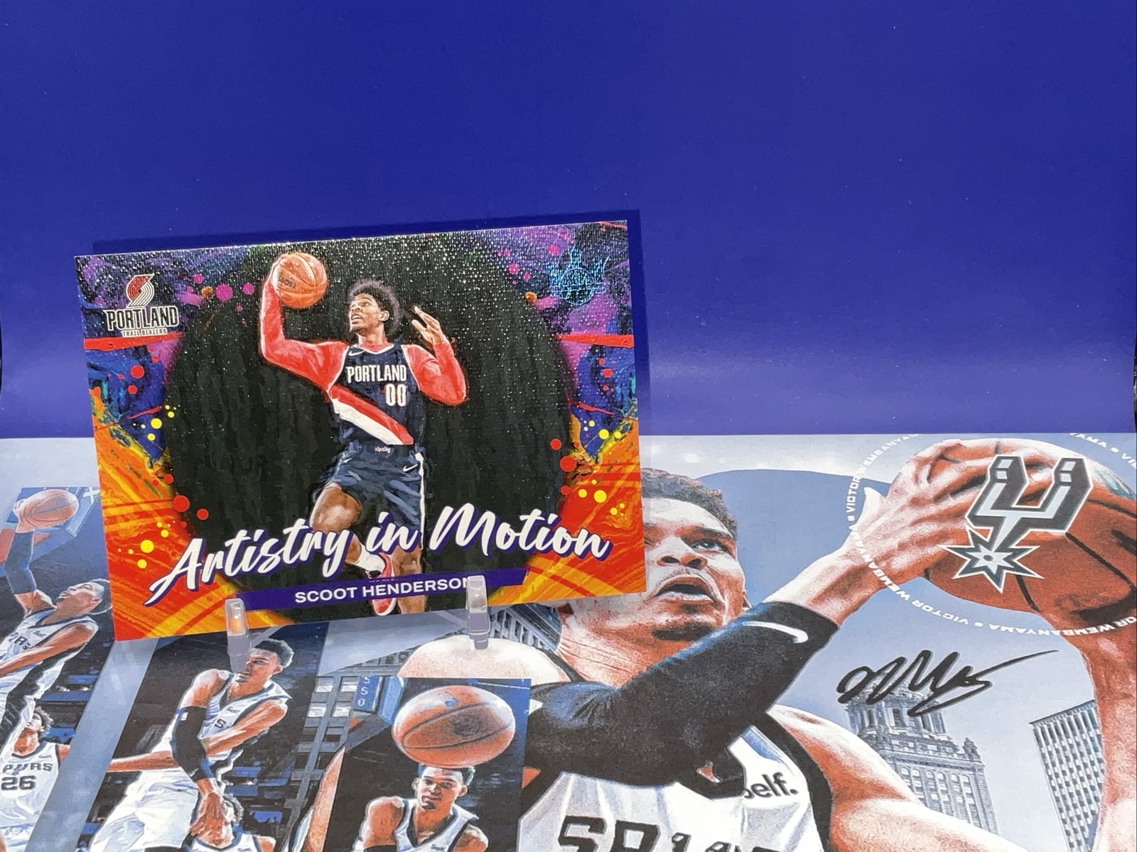 Scoot Henderson 2023-24 Court Kings 91/99 Artistry In Motion Portland #27