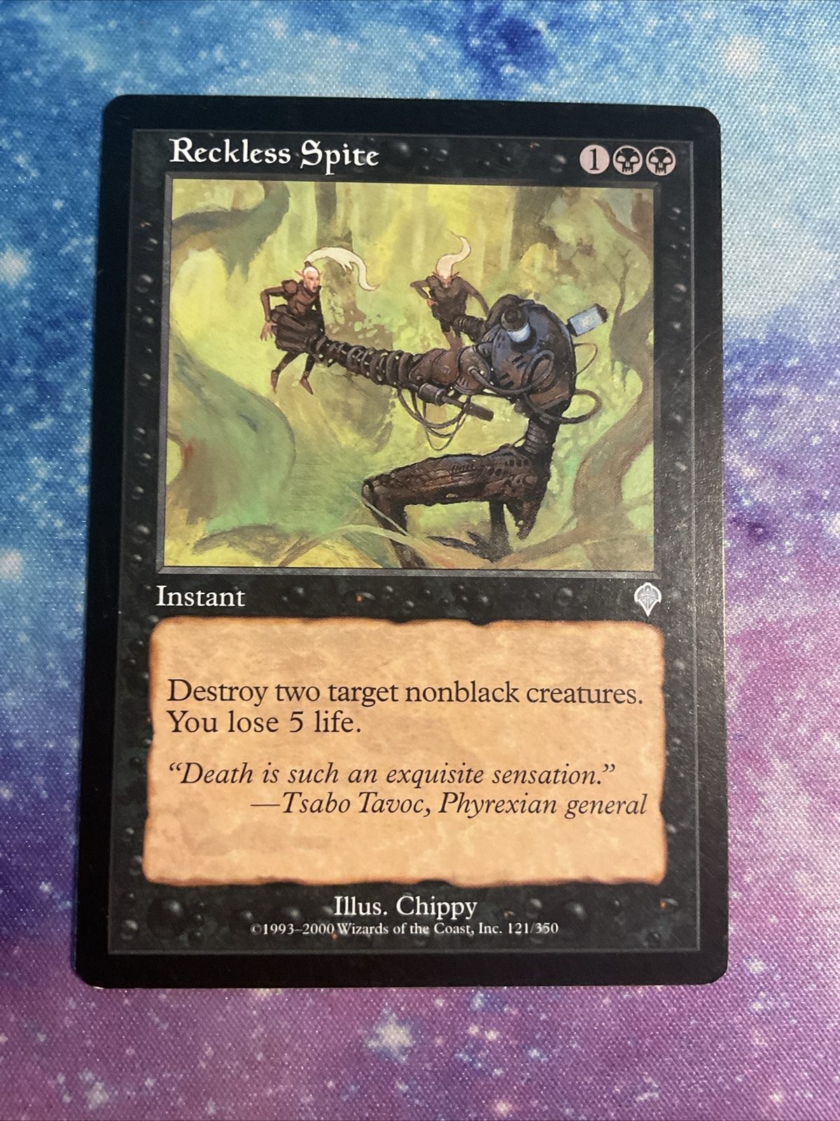 Reckless Spite 121/350 Invasion MTG Magic the Gathering LIGHTLY PLAYED LP