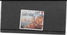 FRANCE 1991 CROIX ROUGE  TOULON  VUE DU PORT  TIMBRE GOMME CACHET ROND. N° 2733a