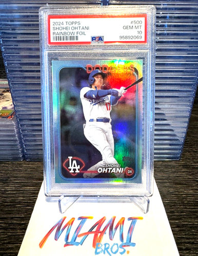 SHOHEI OHTANI LOGOFRACTOR REFRACTOR RAINBOW Holo All-Star Topps 2025