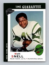 Matt Snell 2005 Topps All Time Fan Favorites #69 Jets