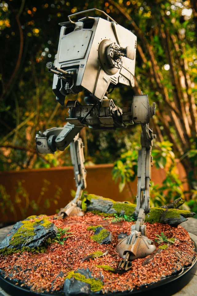 FORCE LABORATORY Studio 1/15 Star Wars AT-ST Statue Collectible Model Stock NEW - Photo 2/4