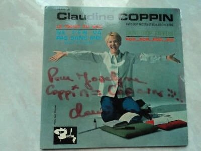 CLAUDINE COPPIN "SAINT-TROP' EXPRESS + 3" DEDICACE VG. - Photo 1/3