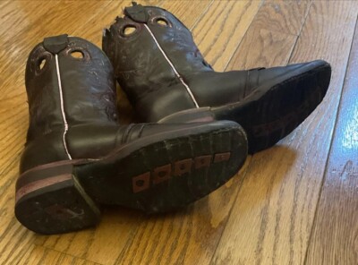 Toddler Boy's Western Boots Mexico 19.5 Blackstone Leather Polished Distressed