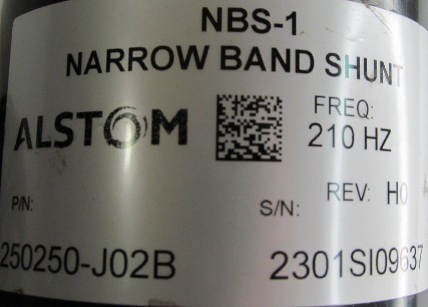 アダム　NBS-1 NEW ALSTOM NBS-1 NARROW BAND SHUNT 250250-J02B 210Hz | eBay