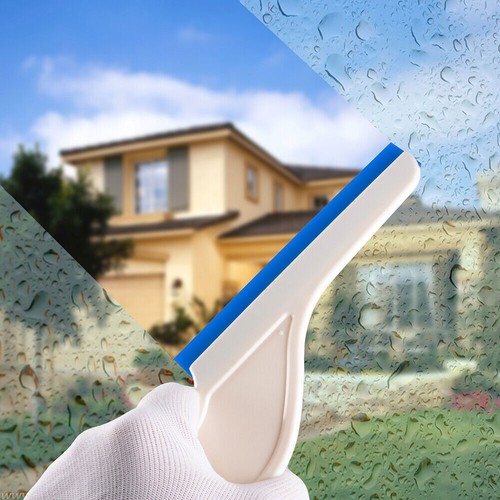 Water Side Swiper & 10 Ft Soft Silicon Blade Refill Window Tint Cleaning Scraper - Picture 10 of 12