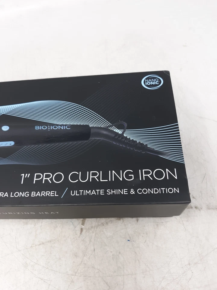 Bio Ionic Long Barrel Styler 1" Pro Curling Iron | NanoIonic Ceramic - Image 3 of 4