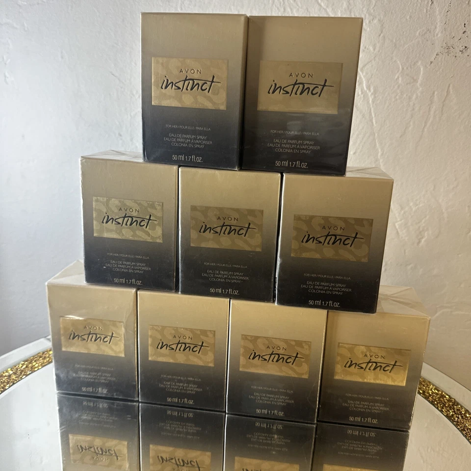 Eau de. para mujer Avon Instinct 1,7 OZ X9 Piezas Foto 2 de 4
