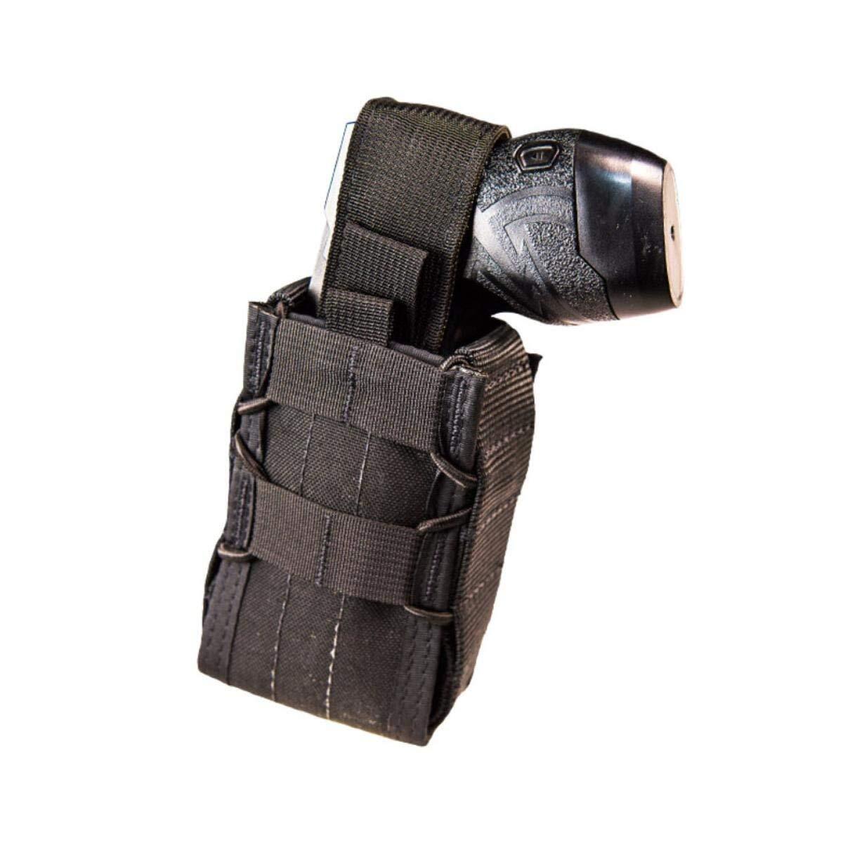 - Stun Taco Holster, Fits X26 and X2 Tasers, Black