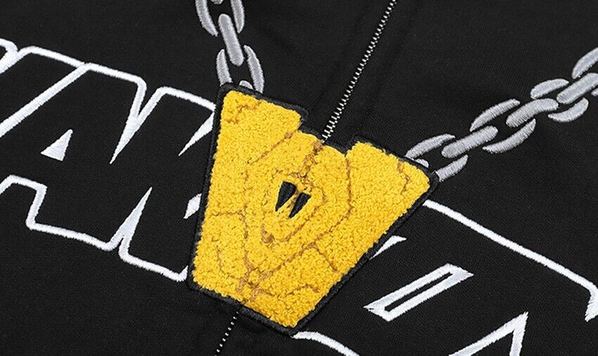 Kakazzy Hooded Sweatshirt Unisex Yu-Gi-Oh! Relaxed Zip-Up Kakazzy Hooded Sweatshirt Unisex Yu-Gi-Oh! Relaxed Zip-Up
