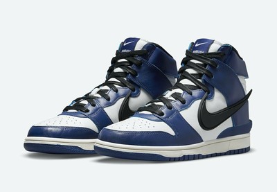 Nike x Ambush Dunk High Deep Royal Blue CU7544-400 Size 12M 