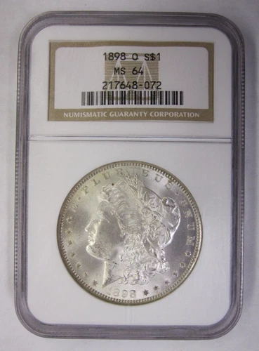 1898-O Morgan Silver Dollar NGC MS64
