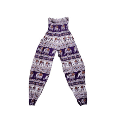 hippie printed harem pants