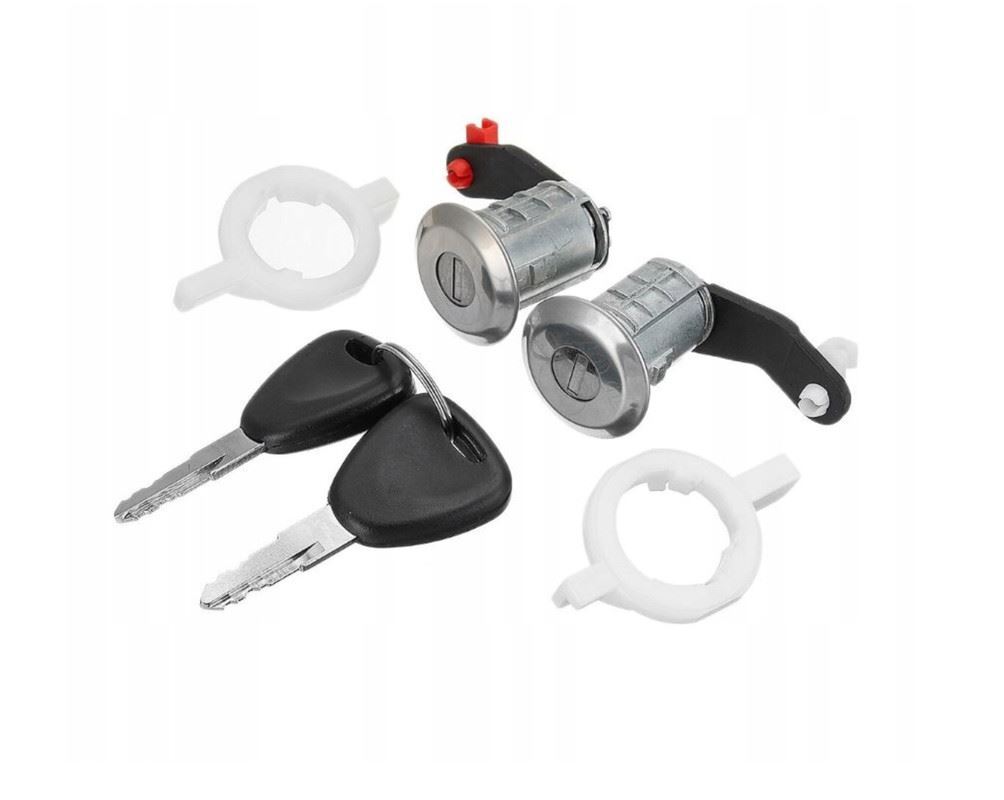 For Renault Master Mk2 1998-2010 Front Door Lock Barrel Cylinder with Keys - Image 3
